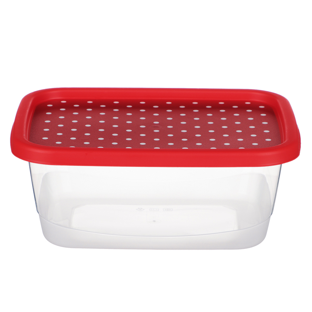 Пасха Контейнер для продуктов прямоугольный 0,85л, пластик, 2 дизайна, арт.№ 861-556