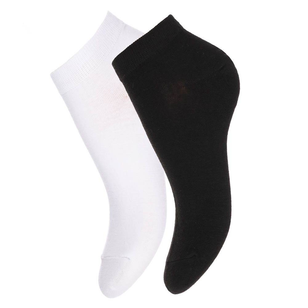 GALANTE Набор носков 5 пар, укороченные, р.27-29, 85% хл, 10% полиамид, 5% спандекс, цв.белый, #48, арт.№ 019-433