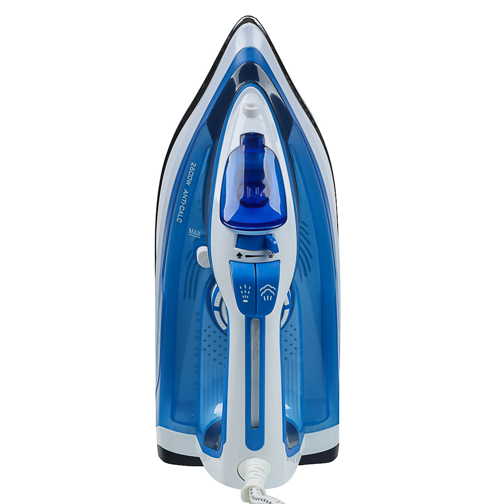 LEBEN Утюг с отпаривателем 2600 Вт, подошва - нерж. сталь, арт.№ 249-013