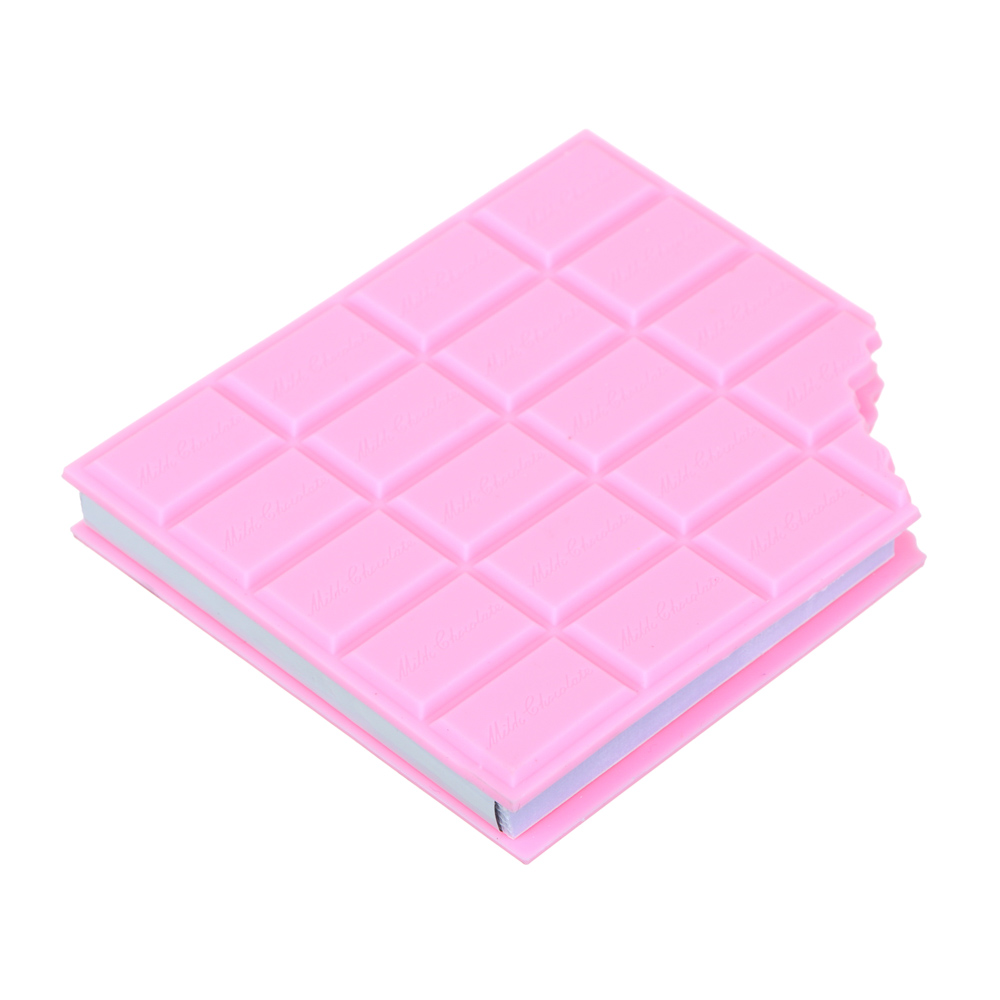 Зап. книжка с отр. листами 10,5х9 см, 80 л., в форме шоколадки, ароматизированная, силикон, бумага, арт.№ 574-018