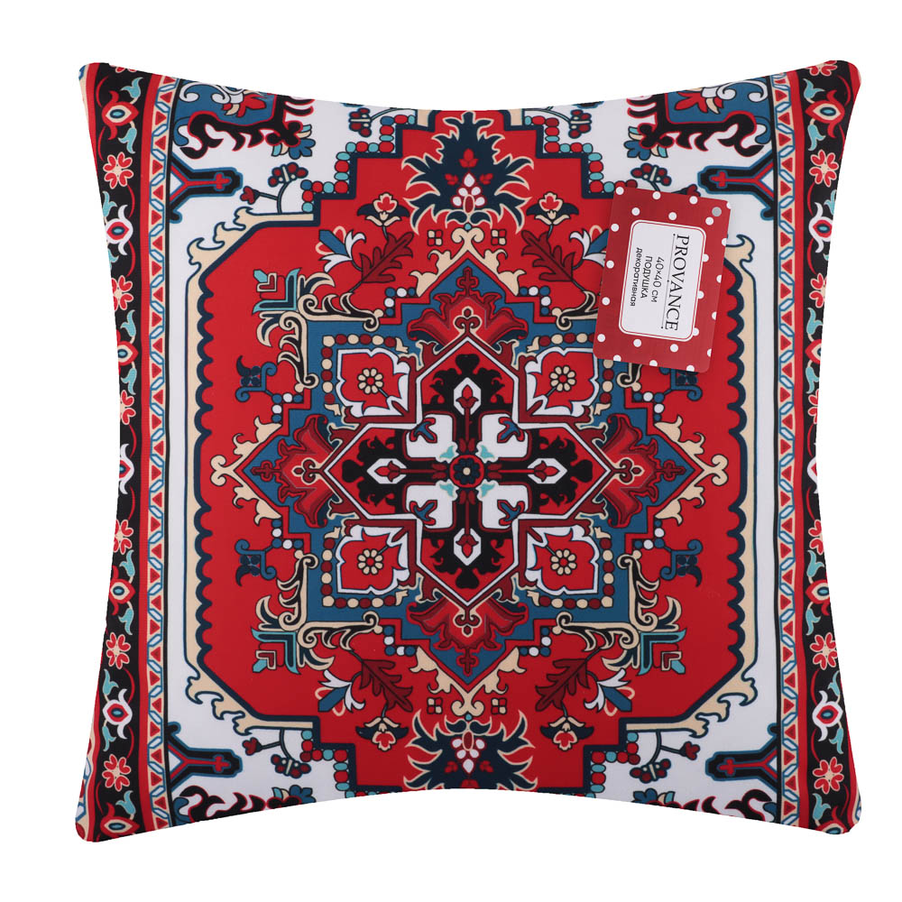 Подушка декоративная тм PROVANCE Ностальгия, 40х40см, 100% полиэстер, 3 дизайна, арт.№ 497-108