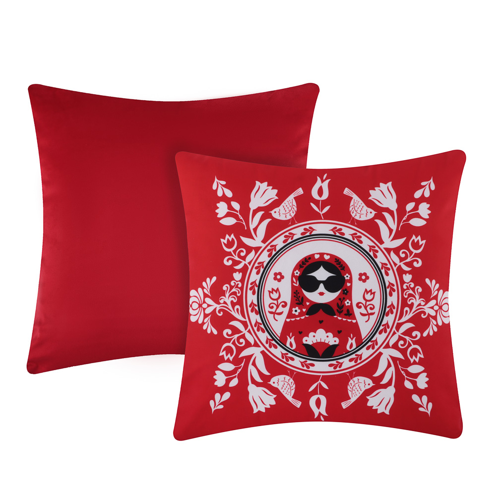 Подушка декоративная тм PROVANCE Ностальгия, 40х40см, 100% полиэстер, 3 дизайна, арт.№ 497-108