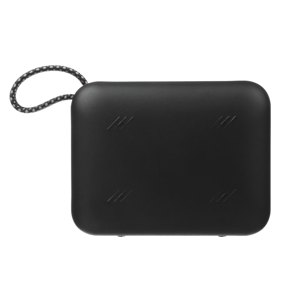 Колонка беспроводная BY WaveX, 8 Вт, 1000мАч,Type-C, microSD, BT5.3, IPX7,ВШГ 10x12x4см, черный, арт.№ 443-134