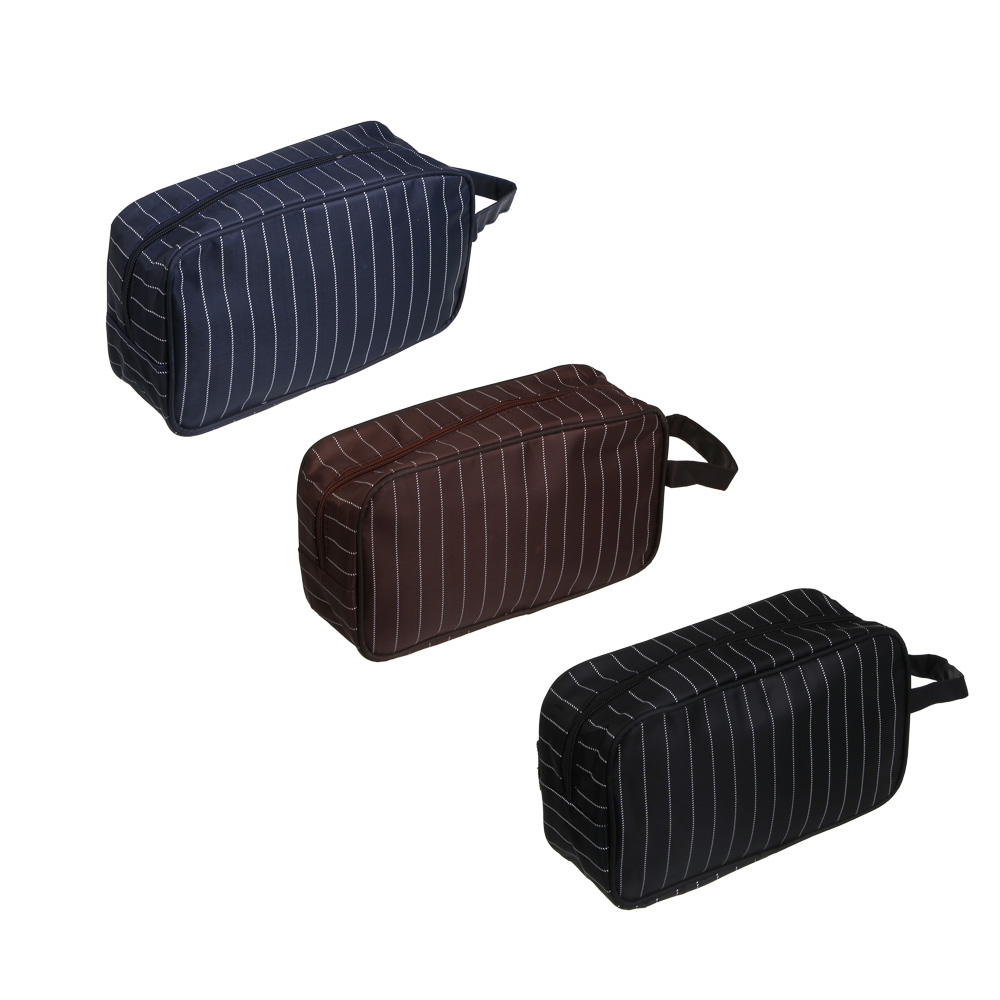 Несессер с боковой ручкой тм ЮL Brave, полиэстер, 25х14х8см, 3 цвета, арт.№ 364-263