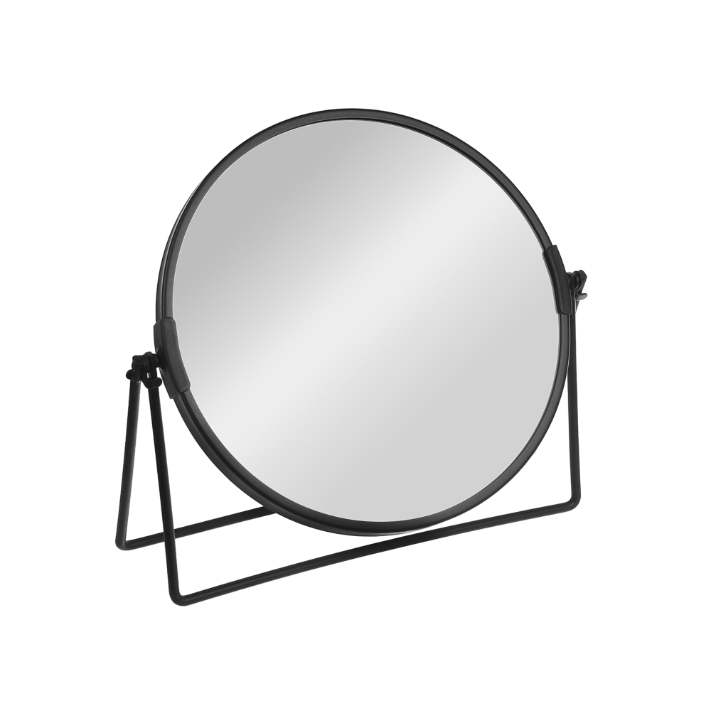 Зеркало круглое поворотное с увеличением х2 тм ЮL Ориан d17см, металл, стекло, 2 цвета, арт.№ 301-282