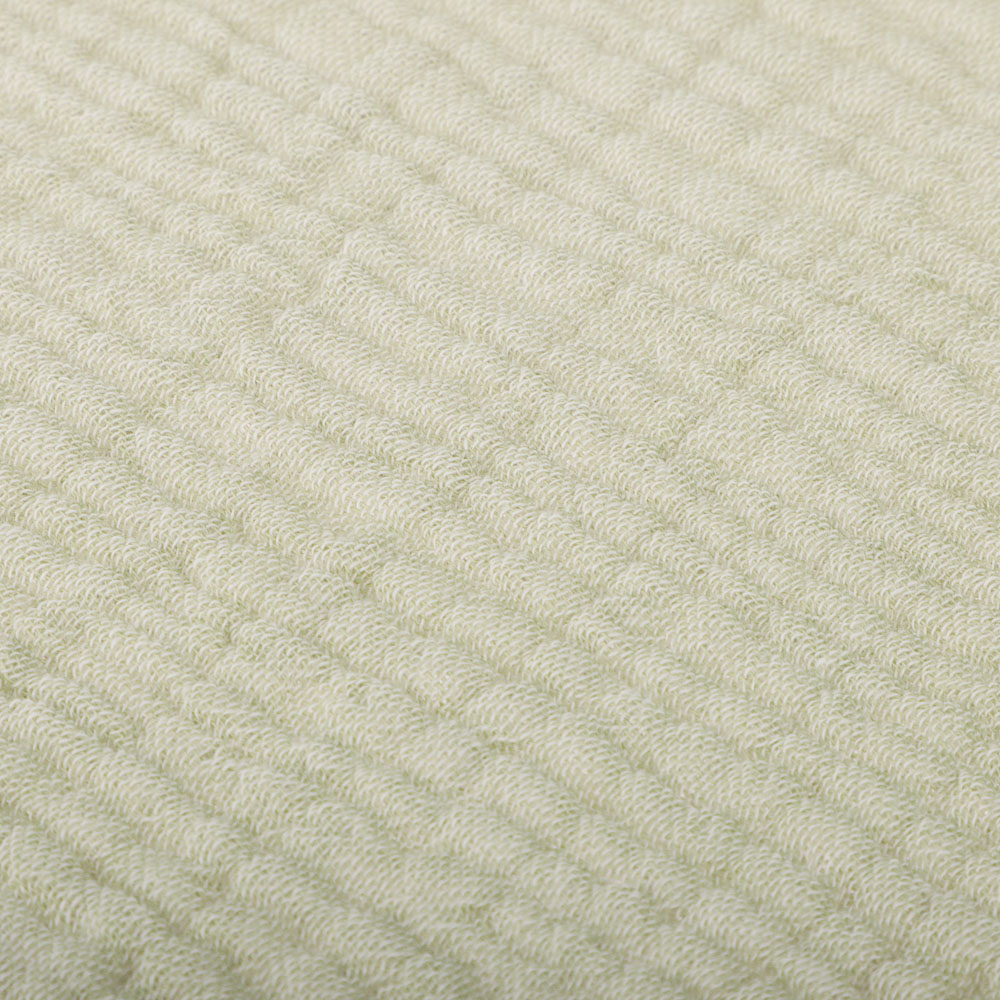 BY COLLECTION Покрывало муслиновое двухстороннее 180х230см, 100% хлопок, серый, зеленый, арт.№ 486-155