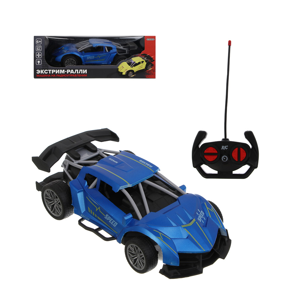 ИГРОЛЕНД Машина радиоуправляемая "Экстрим-ралли", 4-кан., свет, 5АА, РР, 27,5х15х9,5 см, 2 дизайна — купить в МПР ИГРОЛЕНД Машина радиоуправляемая "Экстрим-ралли", 4-кан., свет, 5АА, РР, 27,5х15х9,5 см, 2 дизайна, арт.№ 293-238