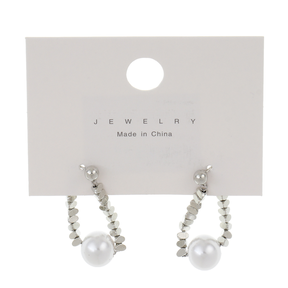 Серьги, медь, БЖ25-14, арт.№ 023-019