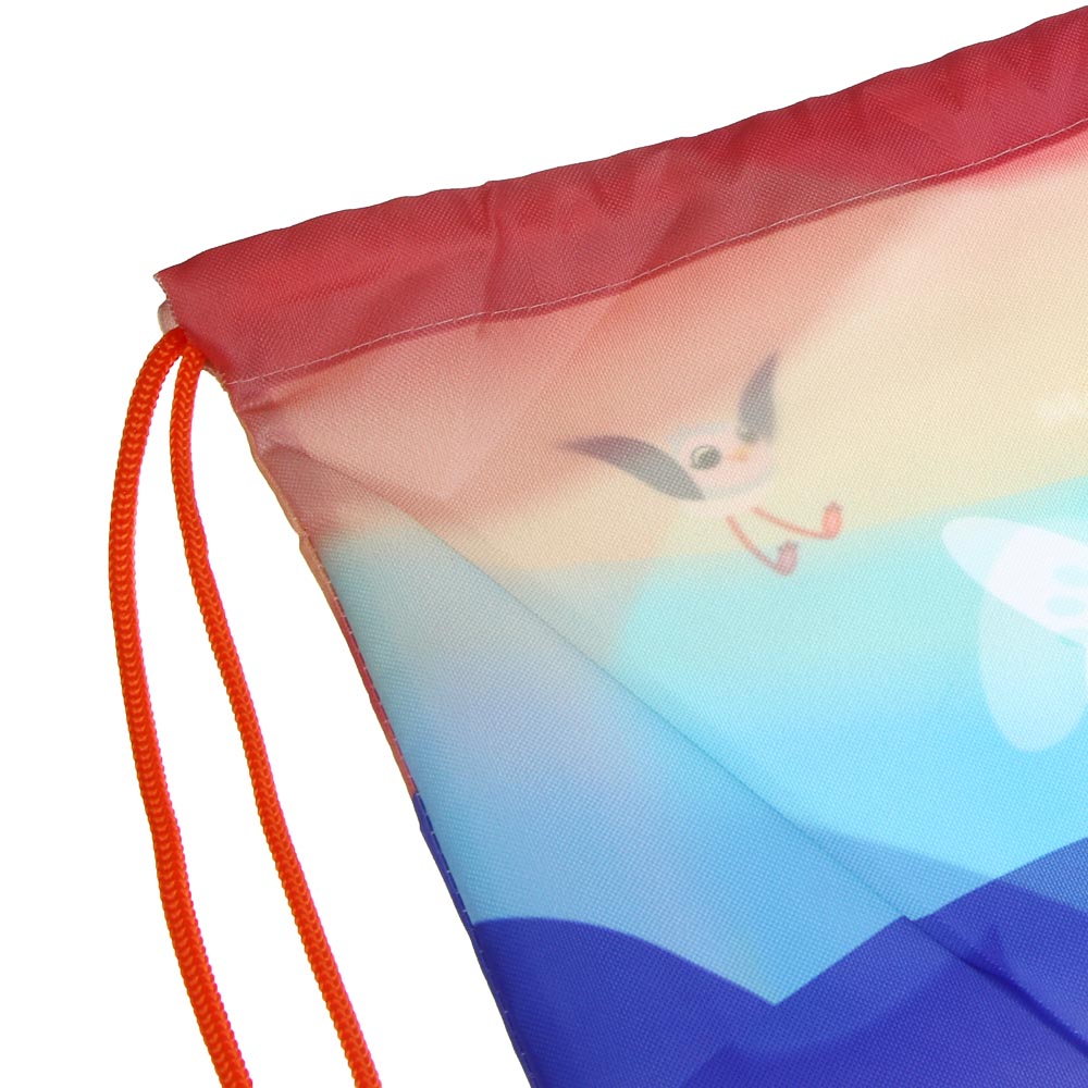 Умка Мешок для сменной обуви на завязках, увеличенный размер 40x47см, полиэстер, арт.№ 805-050