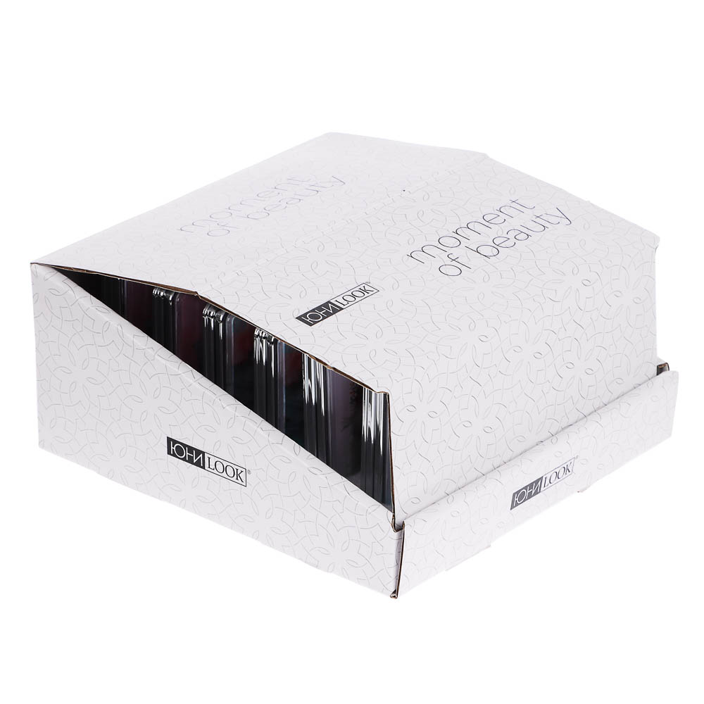 ЮНИLOOK Зеркало карманное, пластик, стекло, 8х5,8см, 6-12 дизайнов, арт.№ 301-240