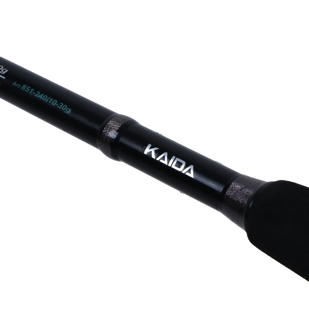 KAIDA Спиннинг штекерный, KINGFISHER, M, 10-30гр, 240см, углепластик, арт.№ 149-210