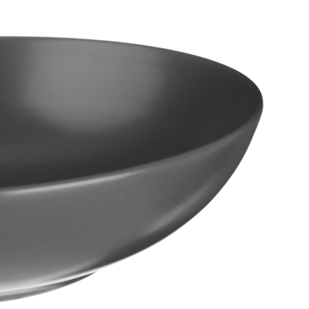 MILLIMI Салатник 880мл, 20х5.4см, керамика, графит, арт.№ 824-160