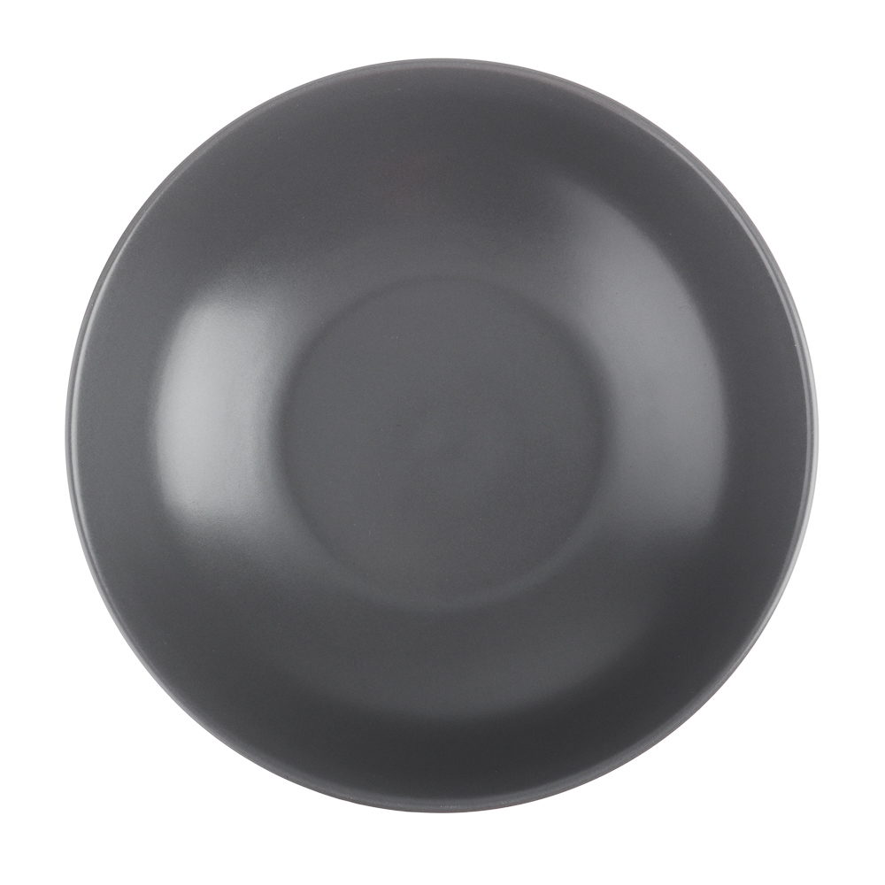 MILLIMI Салатник 880мл, 20х5.4см, керамика, графит, арт.№ 824-160