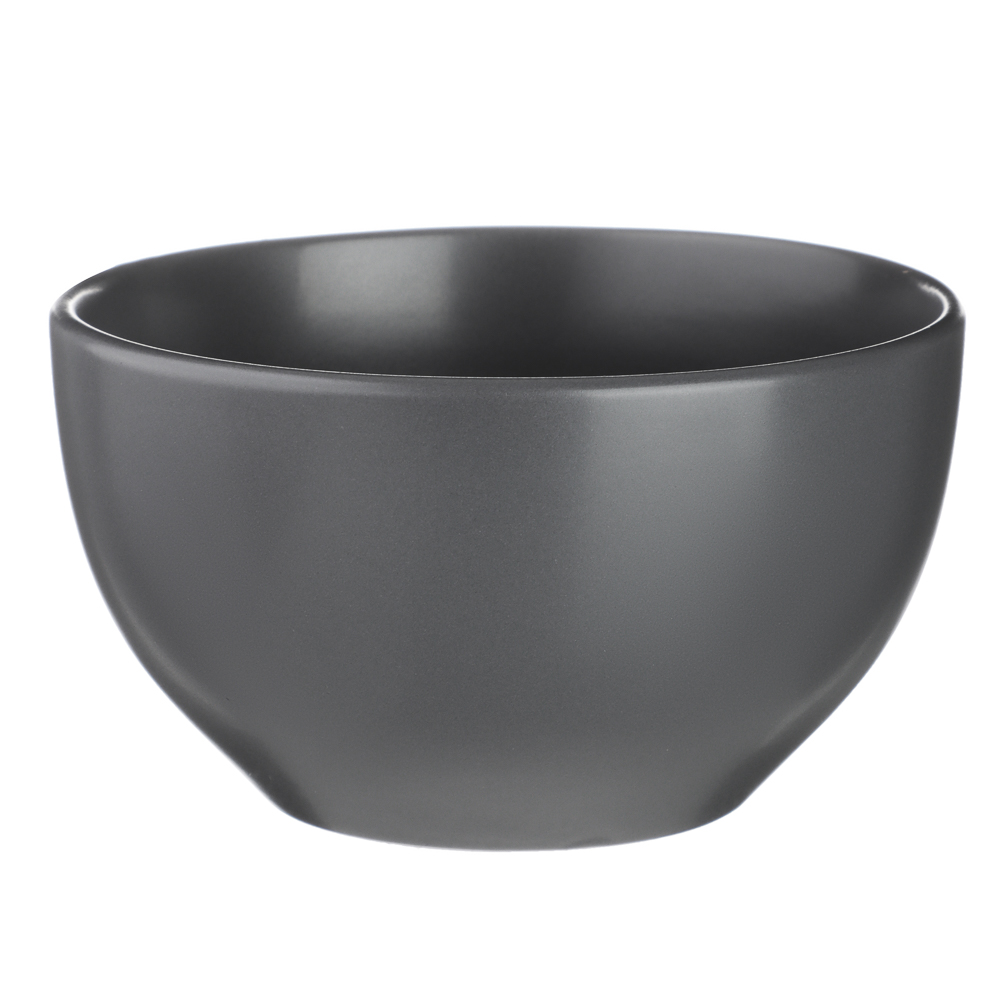 MILLIMI Салатник 710мл, 14х8см, керамика, графит, арт.№ 824-161