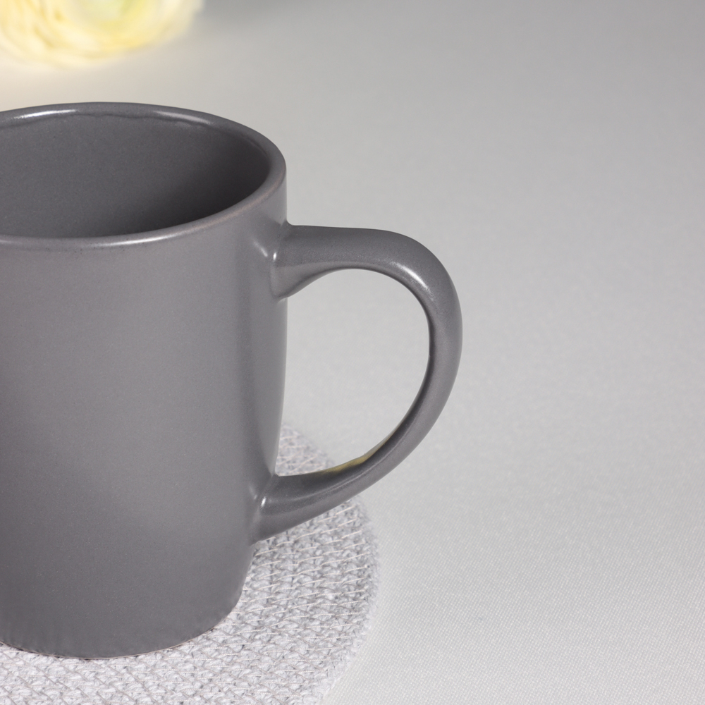 MILLIMI Кружка 340мл, керамика, графит, арт.№ 824-163
