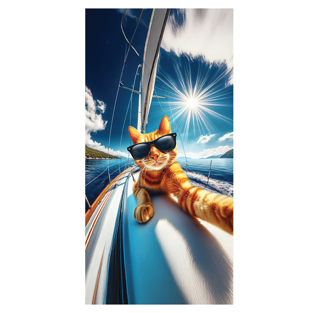 Полотенце пляжное тм PROVANCE Саммер 70х150см, 100% полиэстер, 6 дизайнов, арт.№ 496-045