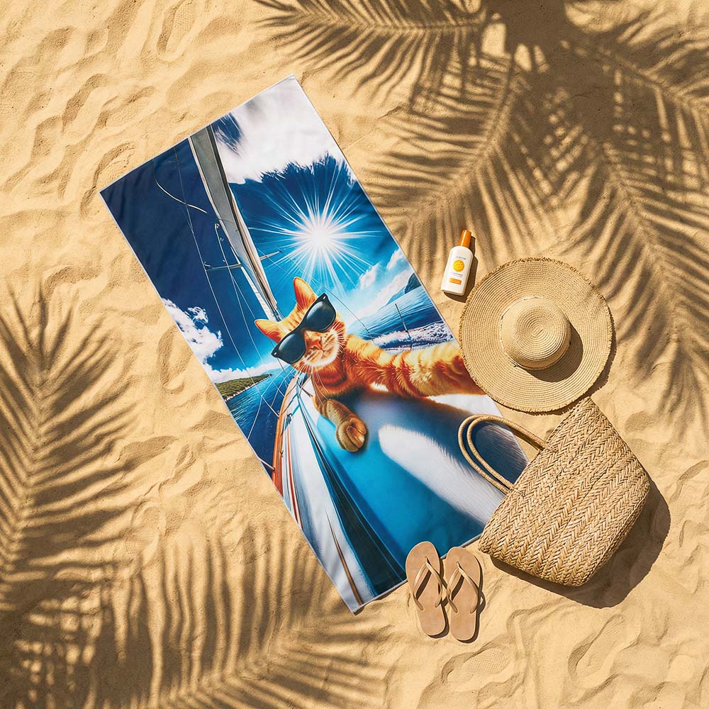 Полотенце пляжное тм PROVANCE Саммер 70х150см, 100% полиэстер, 6 дизайнов, арт.№ 496-045