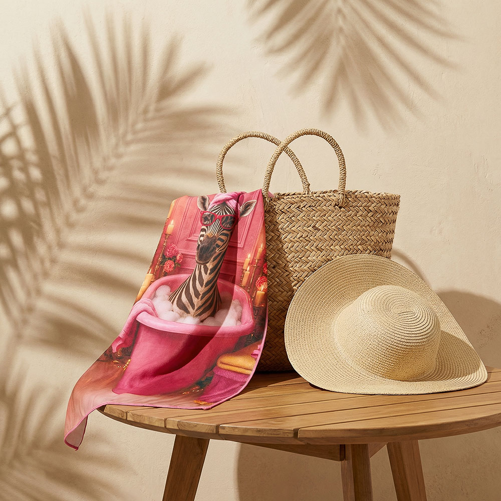 Полотенце пляжное тм PROVANCE Саммер 70х150см, 100% полиэстер, 6 дизайнов, арт.№ 496-045