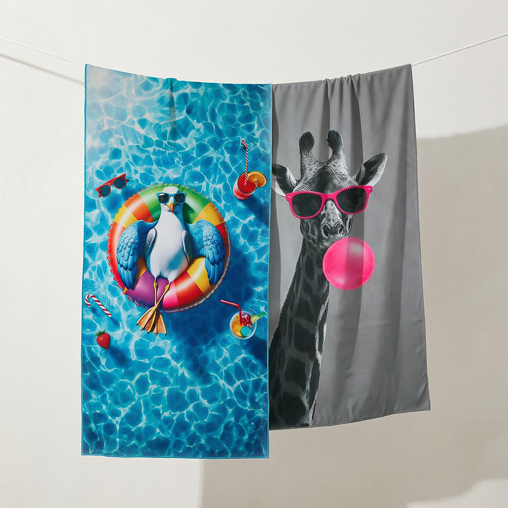 Полотенце пляжное тм PROVANCE Саммер 70х150см, 100% полиэстер, 6 дизайнов, арт.№ 496-045