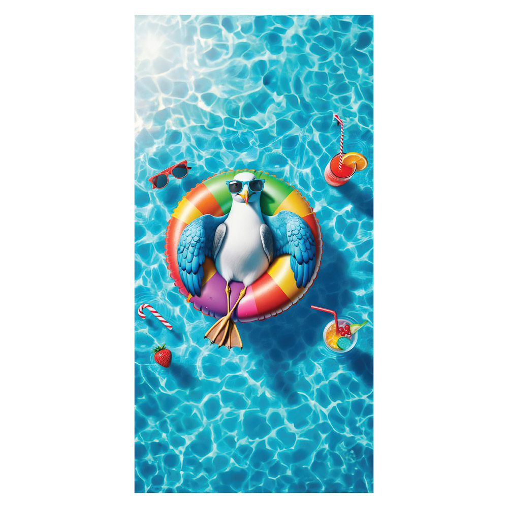 Полотенце пляжное тм PROVANCE Саммер 70х150см, 100% полиэстер, 6 дизайнов, арт.№ 496-045