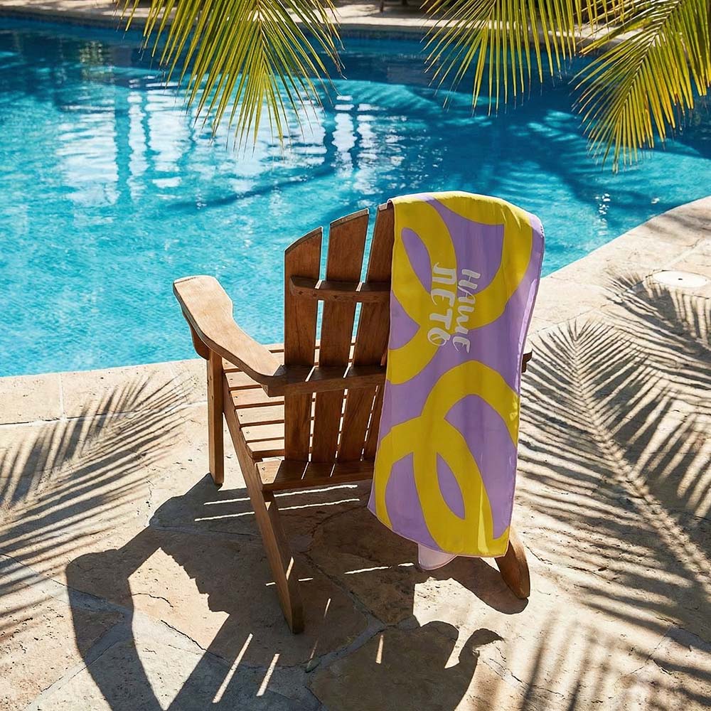 Полотенце пляжное тм PROVANCE Саммер 70х150см, 100% полиэстер, Наше лето, 6 дизайнов, арт.№ 496-046