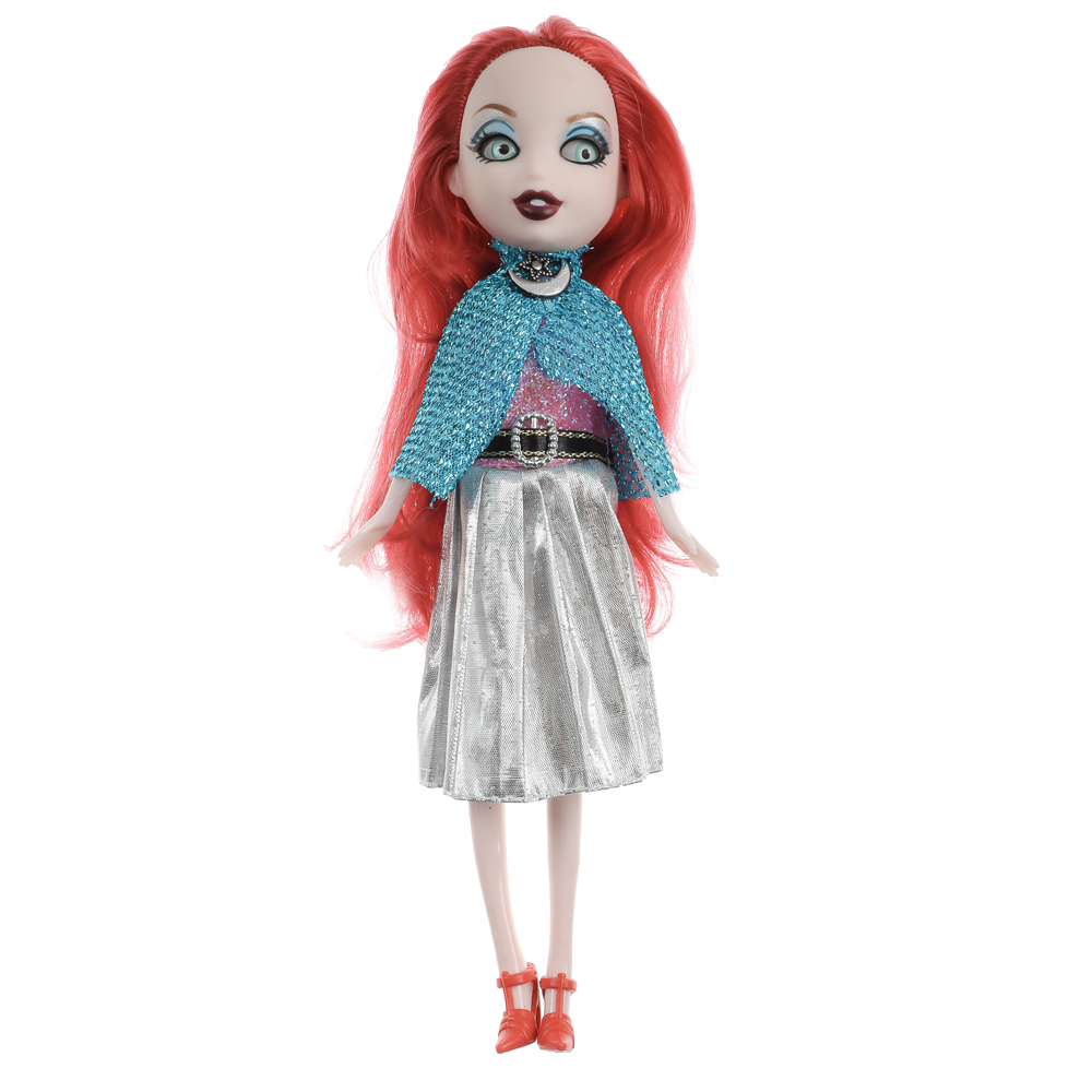 ИГРОЛЕНД Кукла Монстрик, PP,PVC, полиэстер 24см, 6 дизайнов, 13х28х5см, арт.№ 267-719