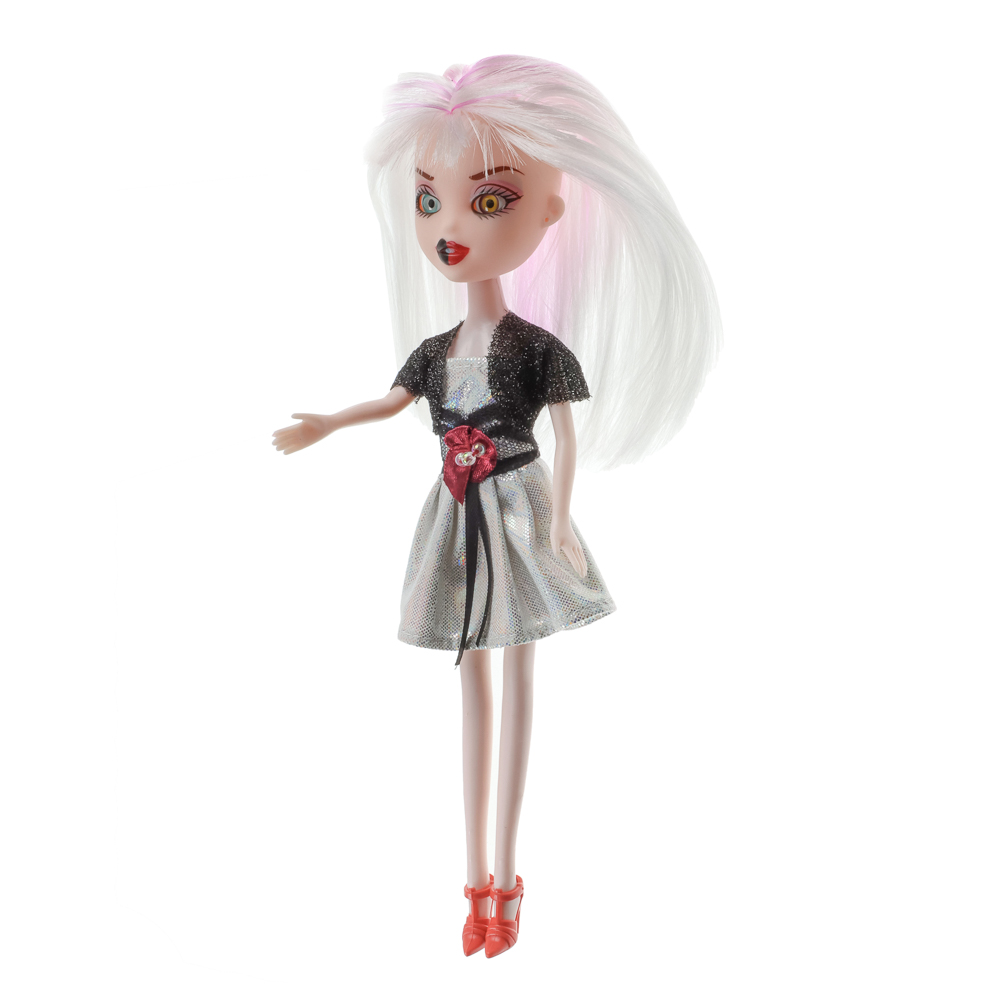 ИГРОЛЕНД Кукла Монстрик, PP,PVC, полиэстер 24см, 6 дизайнов, 13х28х5см, арт.№ 267-719