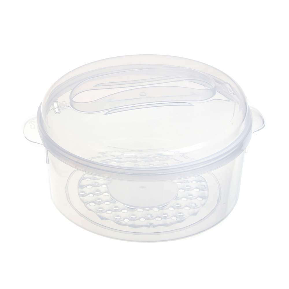 LEBEN Пароварка-мантоварка электрическая 800Вт, 3 яруса, 7,5 л, таймер, 220В, арт.№ 286-043