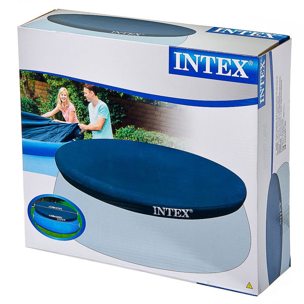 INTEX Крышка для круглого бассейна с надувными бортами, 366см, 58919/28022, арт.№ 359-432