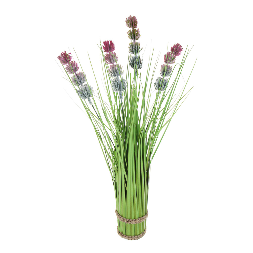 LADECOR Букет цветов полевых искусственных, 40 см, пластик, проволока, веревка, 4 вида, арт.№ 426-007