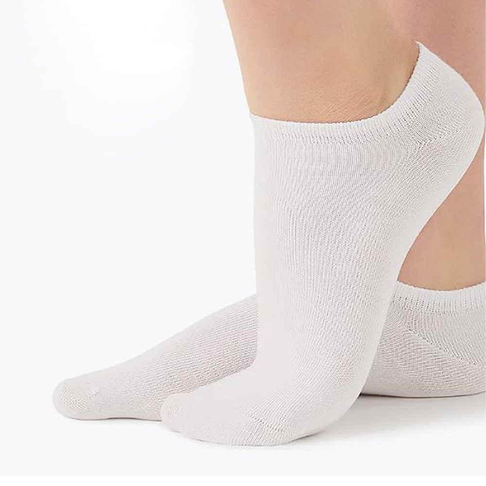 GLD Piccolino Носки женские супер-укороч., 39-41, 80% хлопок, 15% полиамид, 5% эластан, бел., арт.№ 019-483