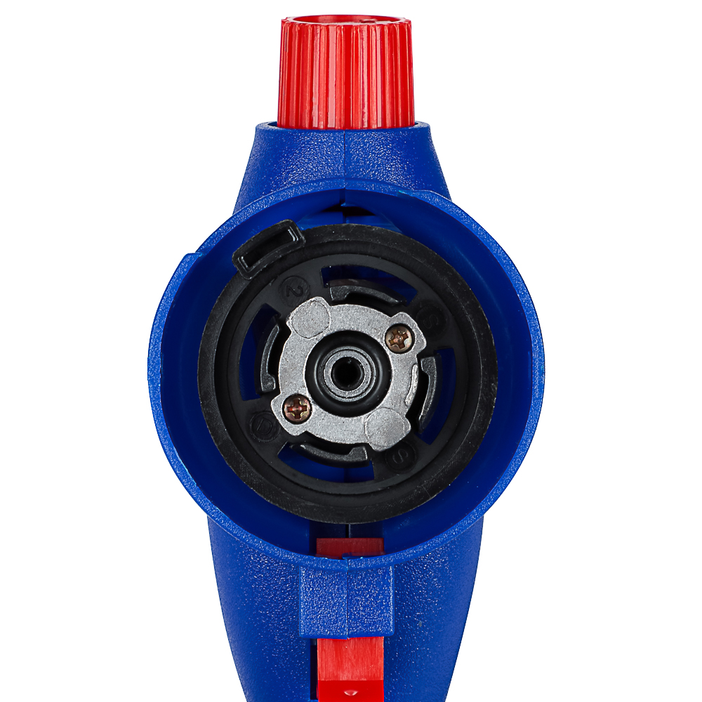 Горелка газ. с пьезорозжигом тм РОКОТ, цанг. захват, сопло 19мм, 17х6,6х5,1см, арт.№ 116-052