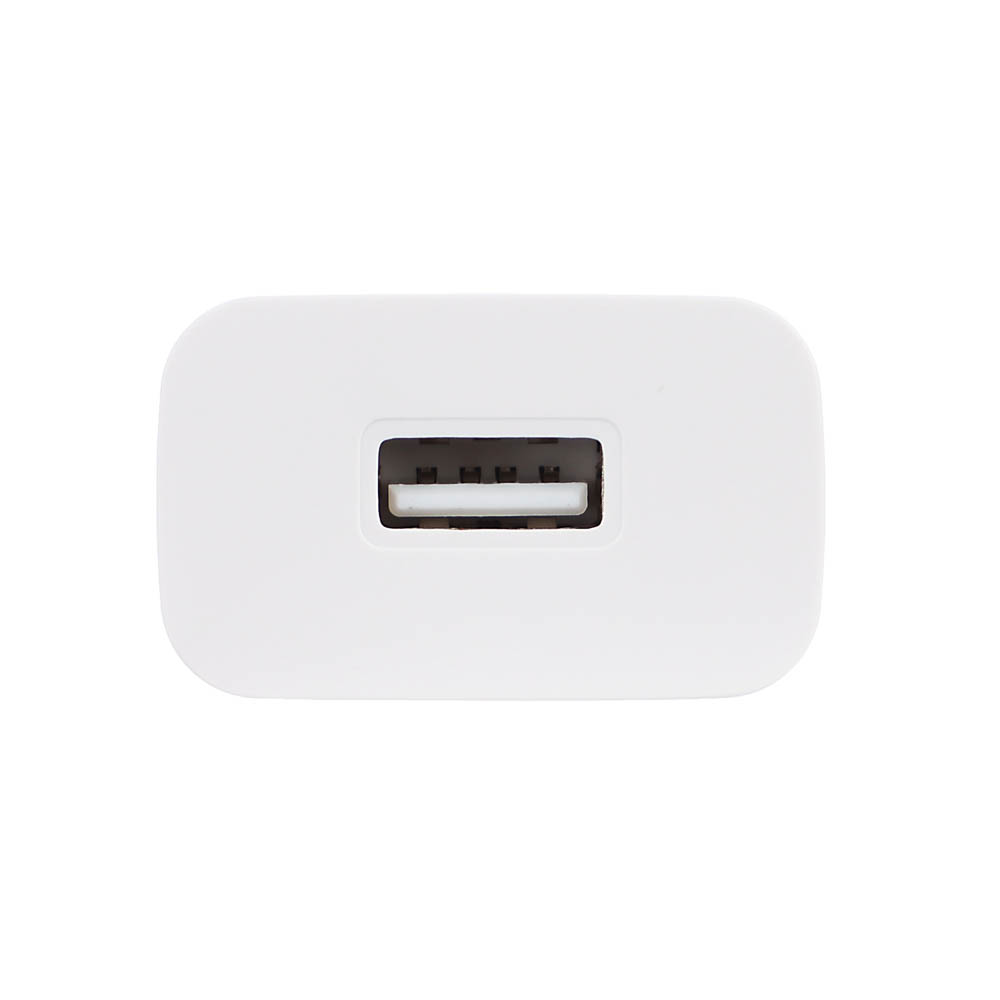 Сетевое зарядное устройство BY Usual 10Вт, 1хUSB-А, 2А, 5В,110-240В, 50-60Гц, пластик, белый, арт.№ 916-257