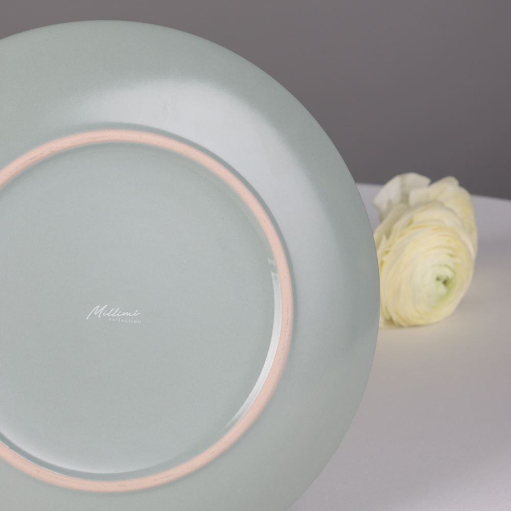 MILLIMI Тарелка подстановочная 27х3см, керамика, оливковый, арт.№ 824-164