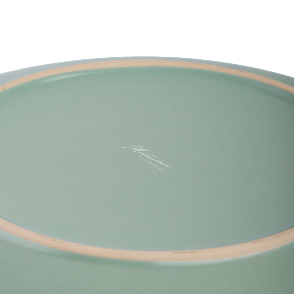 MILLIMI Тарелка подстановочная 27х3см, керамика, оливковый, арт.№ 824-164