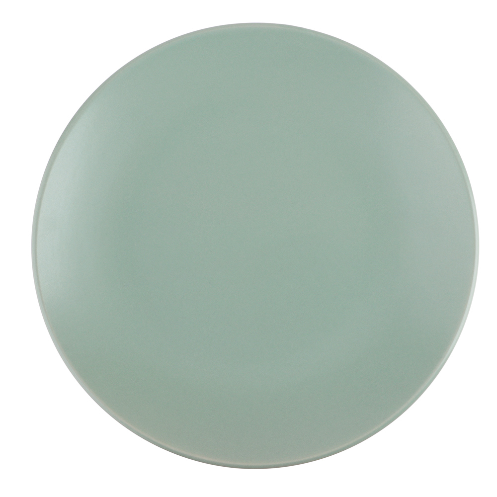 MILLIMI Тарелка десертная 20х2.5см, керамика, оливковый, арт.№ 824-165