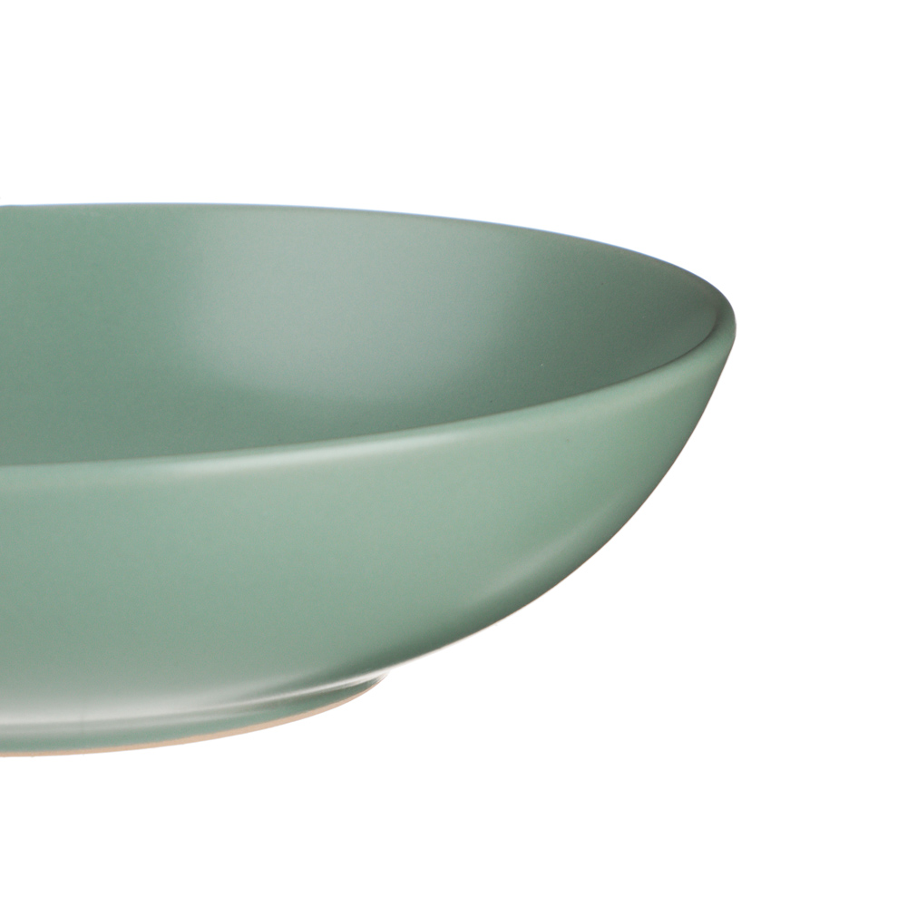 MILLIMI Салатник 880мл, 20х5.4см, керамика, оливковый, арт.№ 824-166