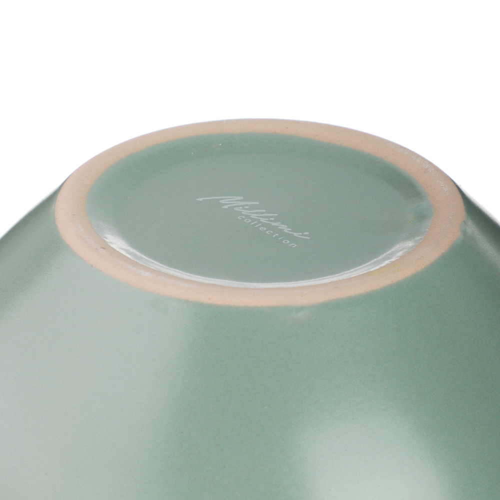 MILLIMI Салатник 710мл, 14х8см, керамика, оливковый, арт.№ 824-167