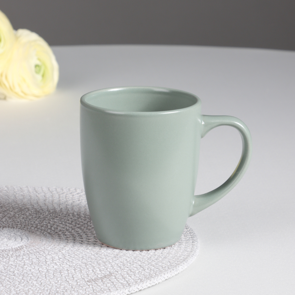 MILLIMI Кружка 340мл, керамика, оливковый, арт.№ 824-168