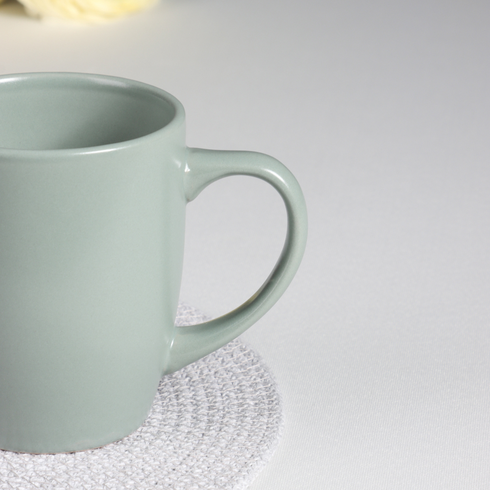 MILLIMI Кружка 340мл, керамика, оливковый, арт.№ 824-168