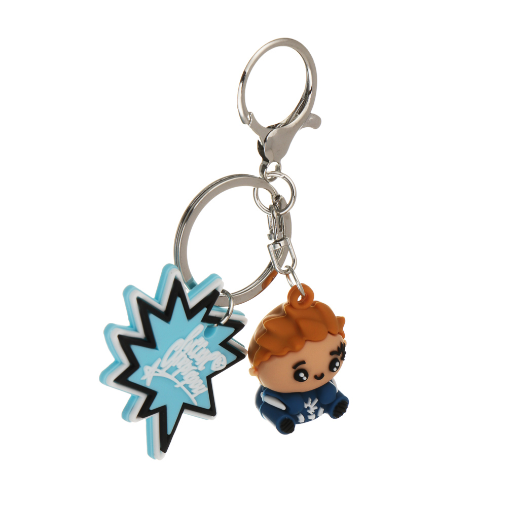 Брелок "BY Русские Супергерои", ПВХ, металл, 10 дизайнов, арт.№ 801-092