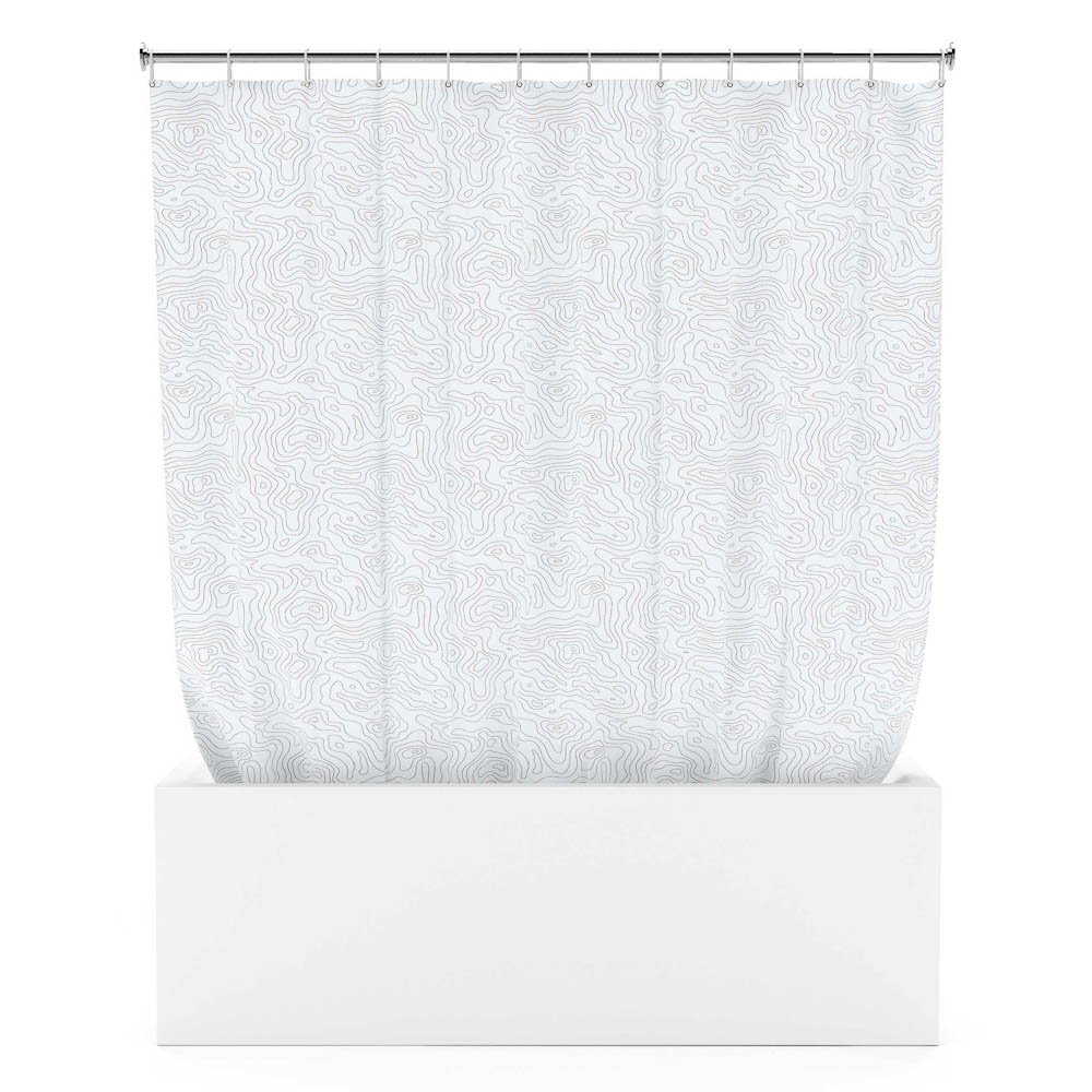 Шторка для ванной, оксфорд, 145x180см, ШТОК056-21148, арт.№ 461-671