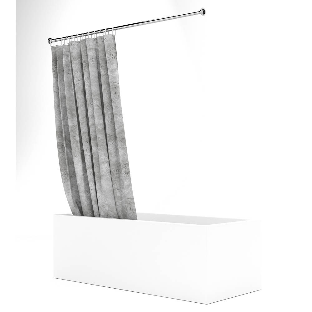 Шторка для ванной, таффета, 145x180см, ШТТФ056-21143, арт.№ 461-672