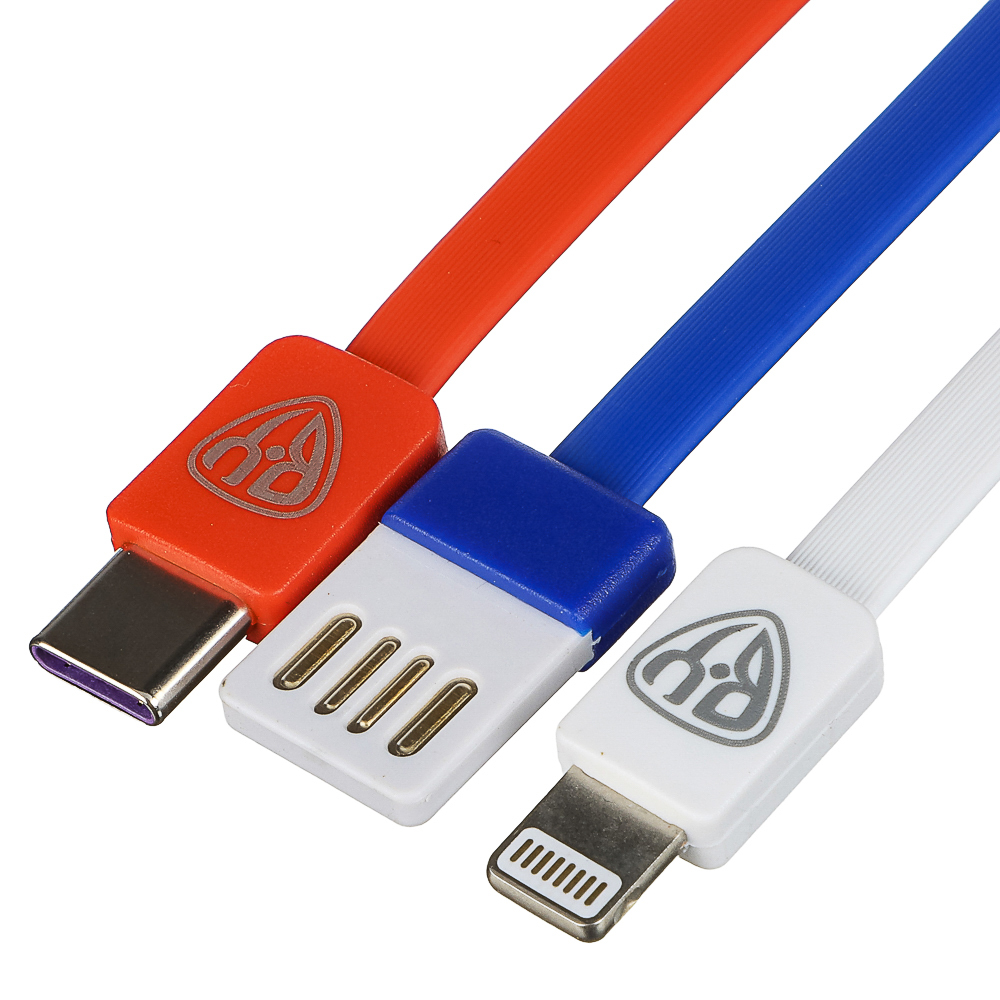 BY Аккумулятор мобильный Светящийся 10000мАч, USB-A,USBC,встр.каб.,QC,PD,22.5W, Герб, короб. красная, арт.№ 031-198