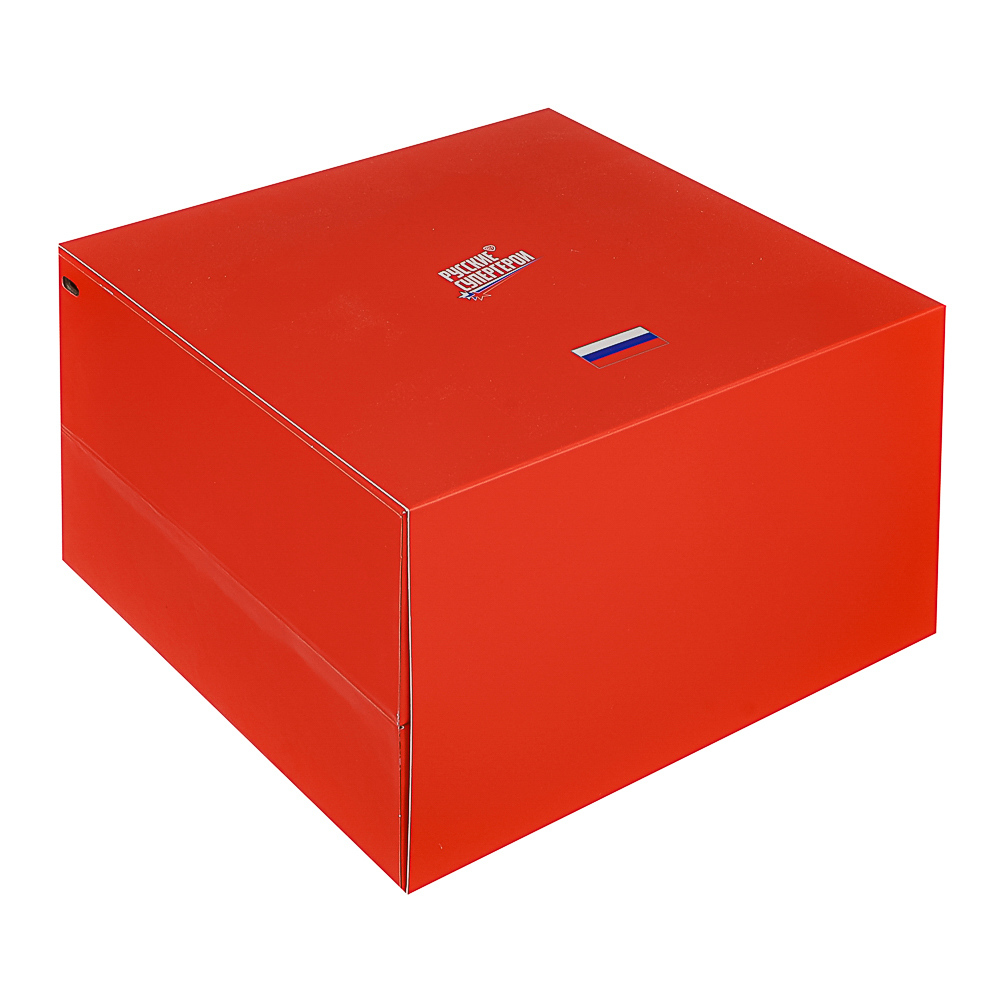 BY Аккумулятор мобильный Светящийся 10000мАч, USB-A,USBC,встр.каб.,QC,PD,22.5W, Герб, короб. красная, арт.№ 031-198