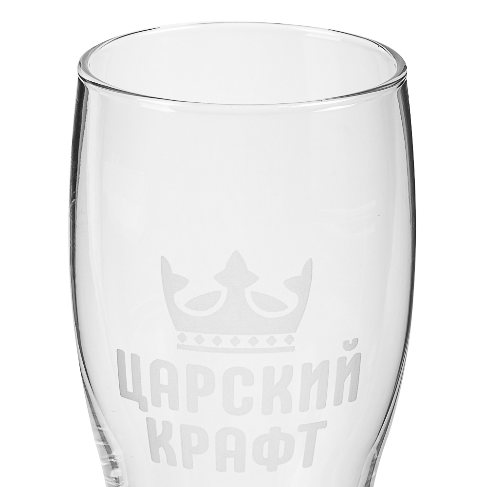 Бокал пивной подарочный 570 мл, 15 см, 4 дизайна, арт.№ 531-006