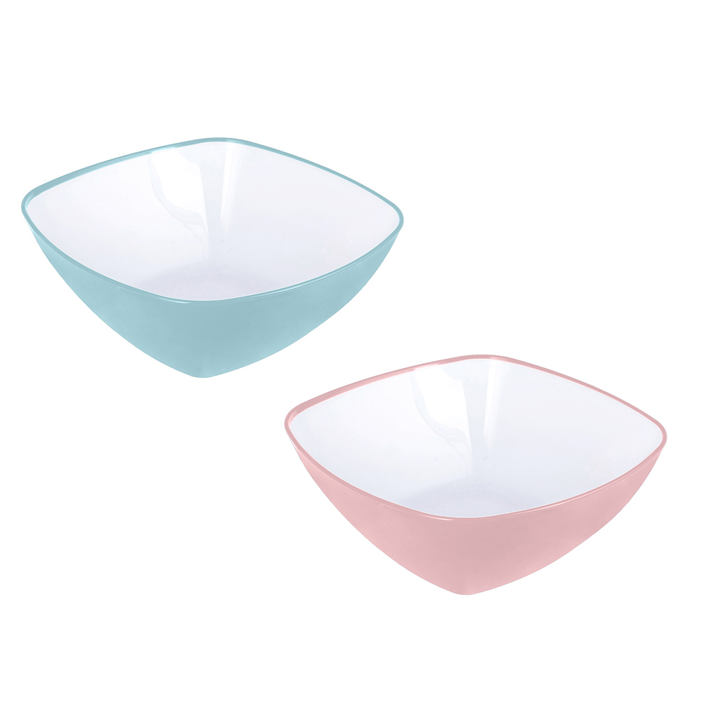 Салатник DUO 2л, пластик, 2 цвета, арт.№ 861-595