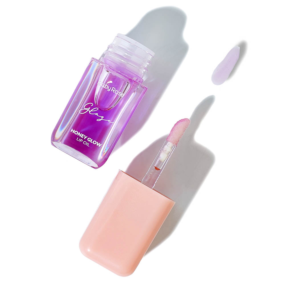 Масло для губ Глазурь RUBY ROSE, 01 коралловый, 02 розовый, 03, лиловый, 04 красный, 4.2 гр, арт.№ 330-680