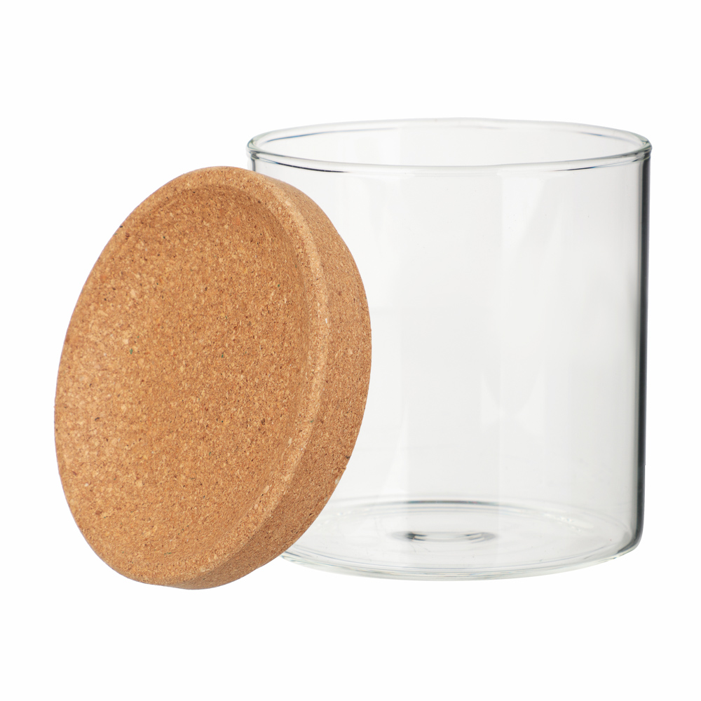 VETTA ЭКО Набор банок для хранения, 2шт., 300мл, 18х9,6х10см, стекло, пробка, арт.№ 828-328