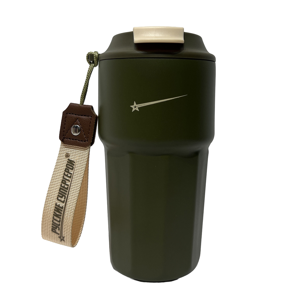 Термос-кружка тм BY Русские супергерои 420мл, нержавеющая сталь 18/10, арт.№ 841-909